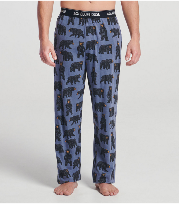 Wild Bears Men's Jersey Pajama Pants