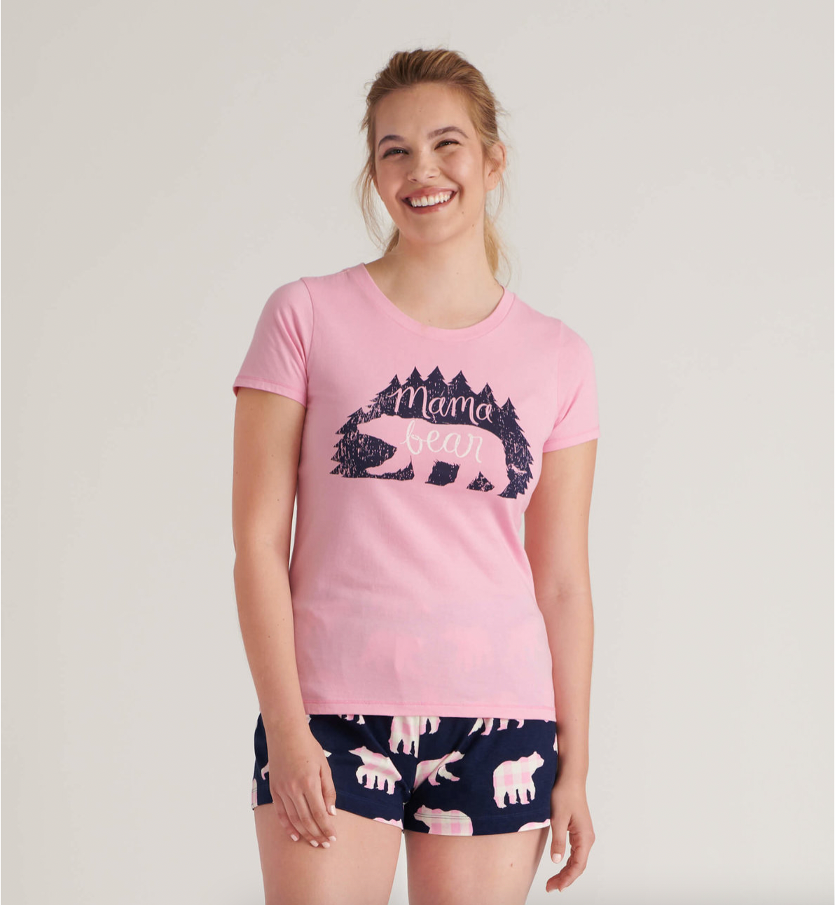 Woods Mama Bear Women's Pajama Tee