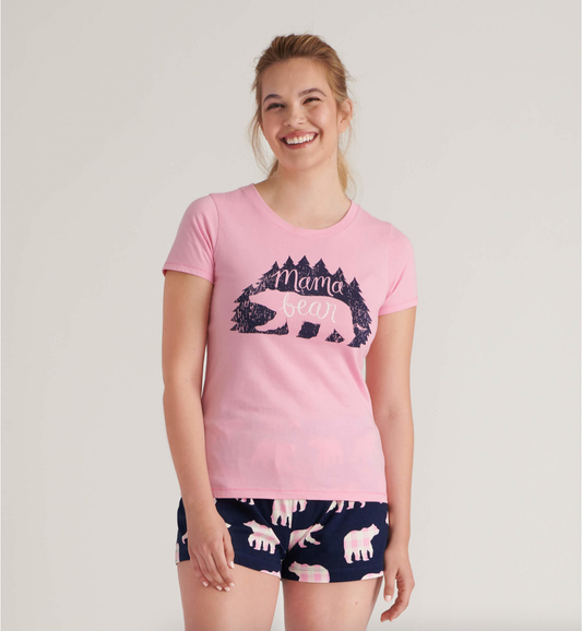 Woods Mama Bear Women's Pajama Tee