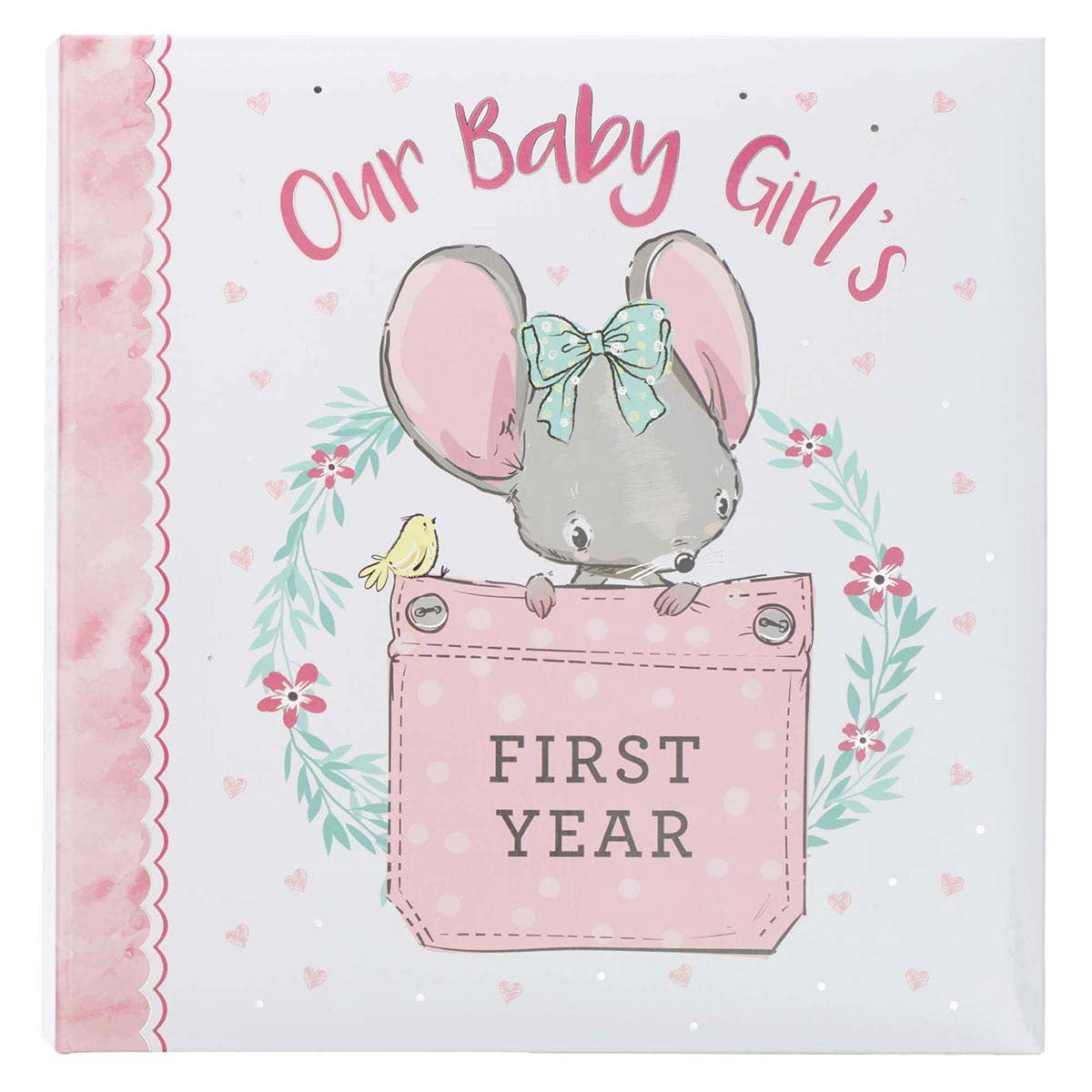 Memory Book Our Baby Girl's First Year Padded Hardcover