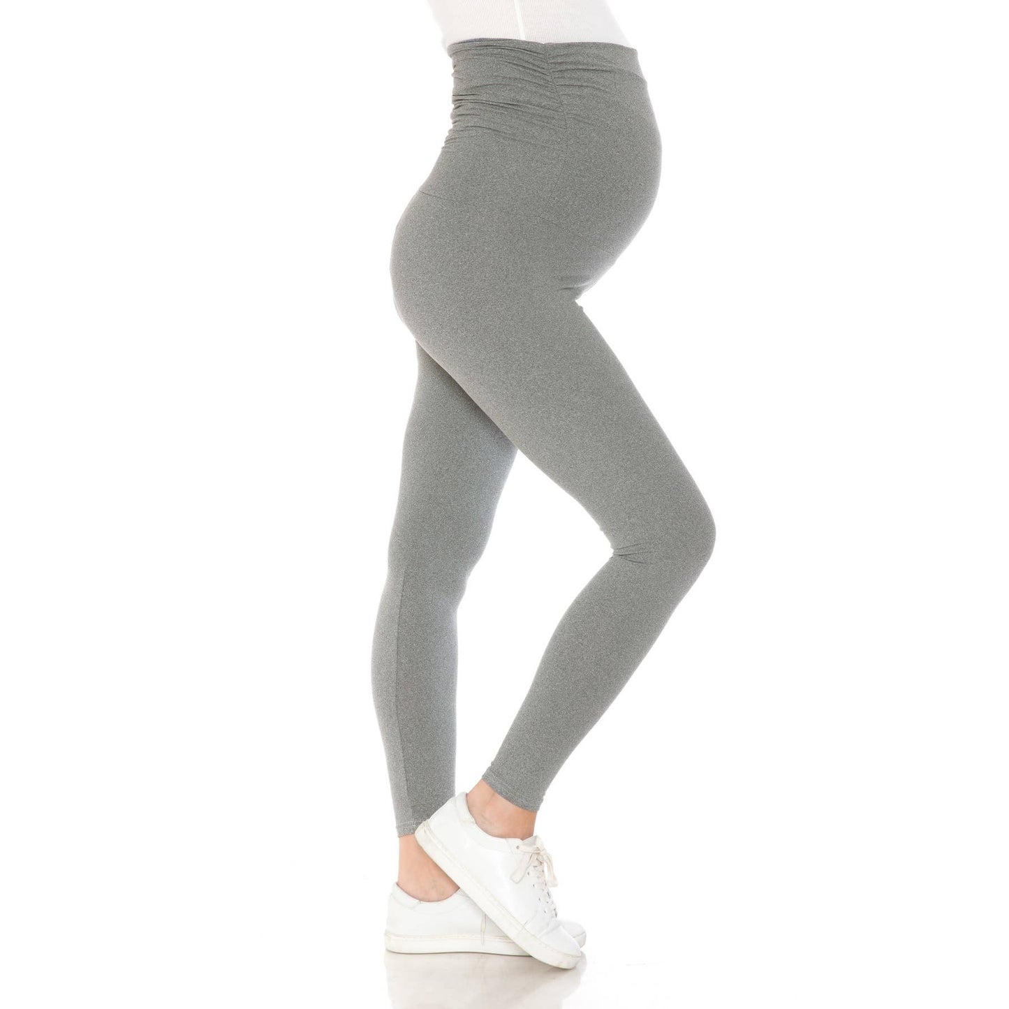 Buttery Soft Full Length Solid Maternity Leggings