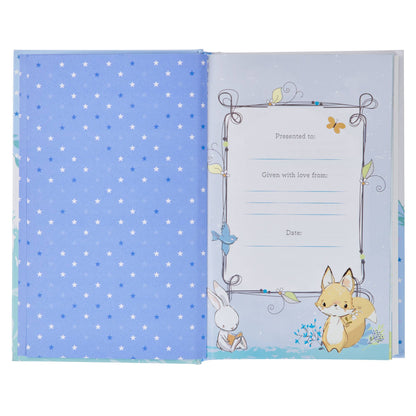 Bible NLT Infant Hardcover, Blue