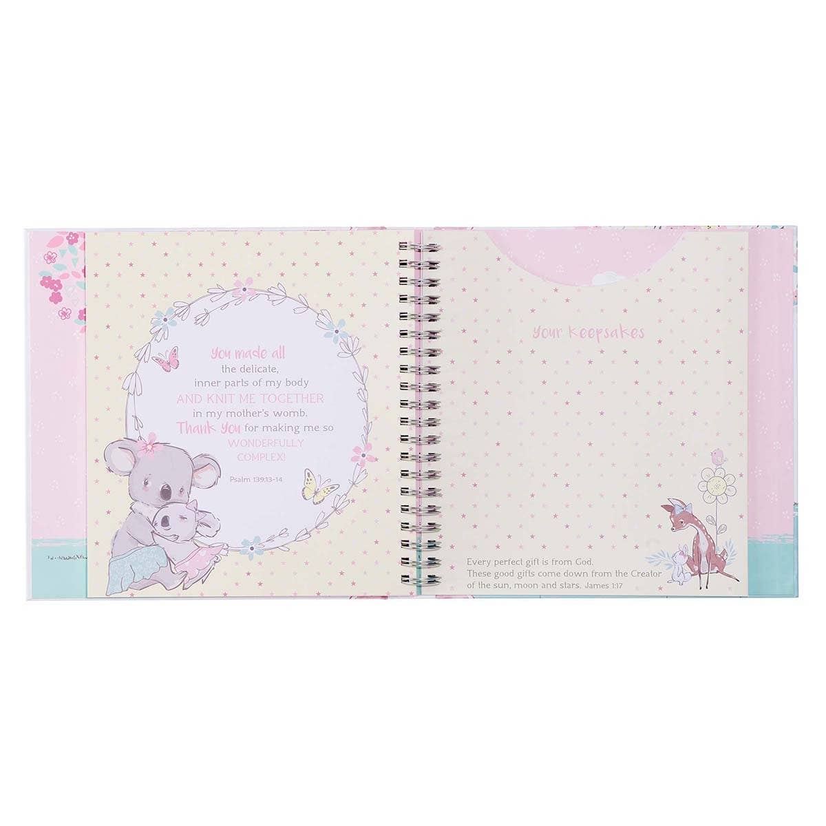 Memory Book Our Baby Girl's First Year Padded Hardcover