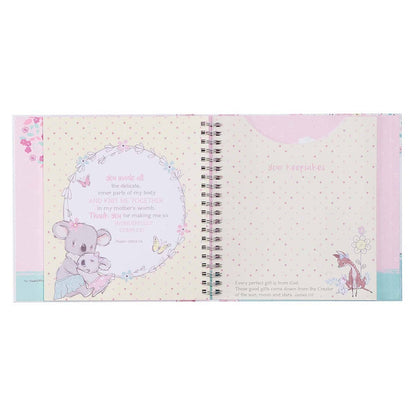 Memory Book Our Baby Girl's First Year Padded Hardcover