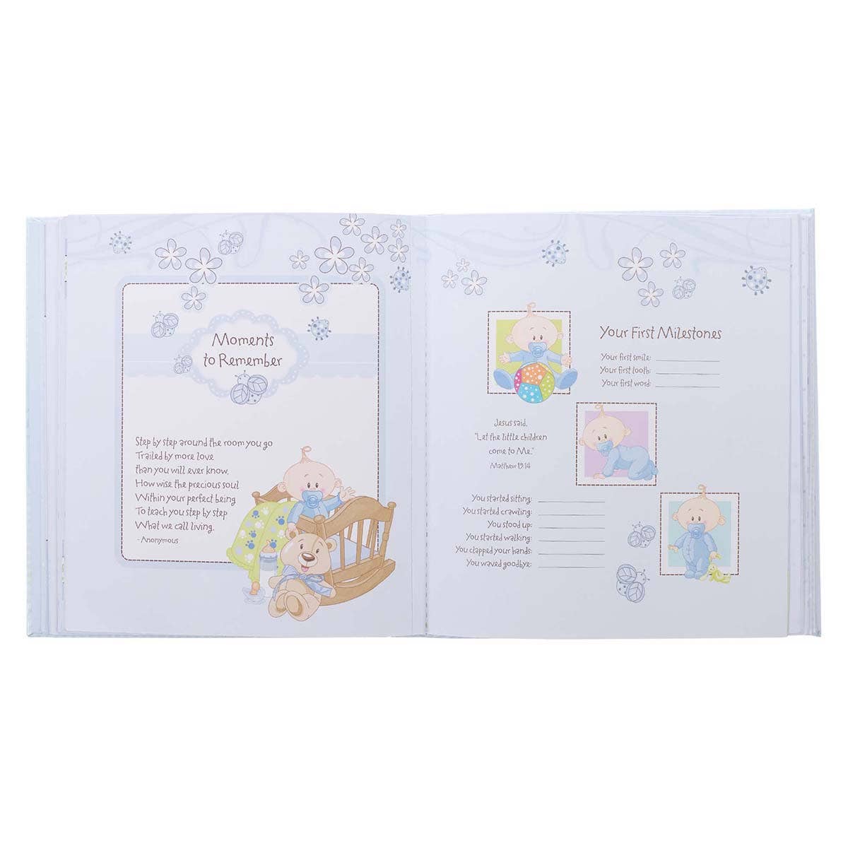 Memory Book Our Baby Boy Padded Hardcover