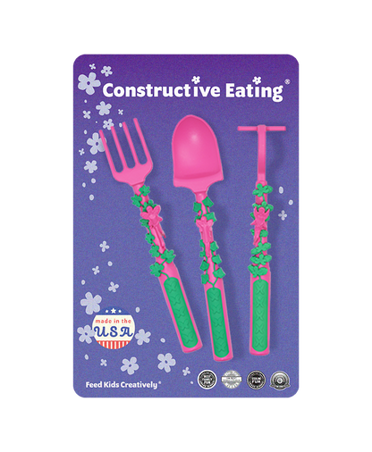 Set of 3 Garden Fairy Utensils