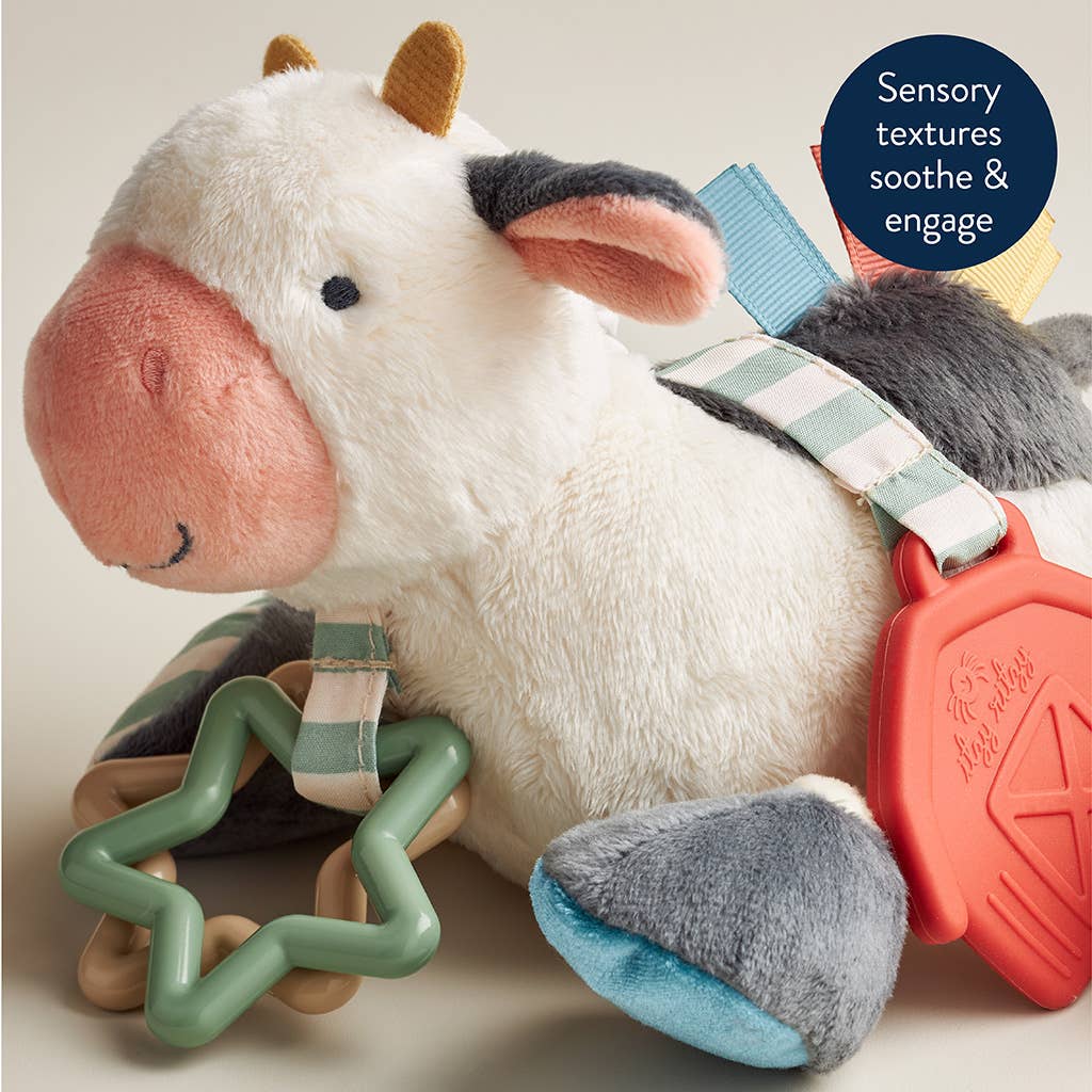 Cow Itzy Friends Link & Love™ Activity Plush