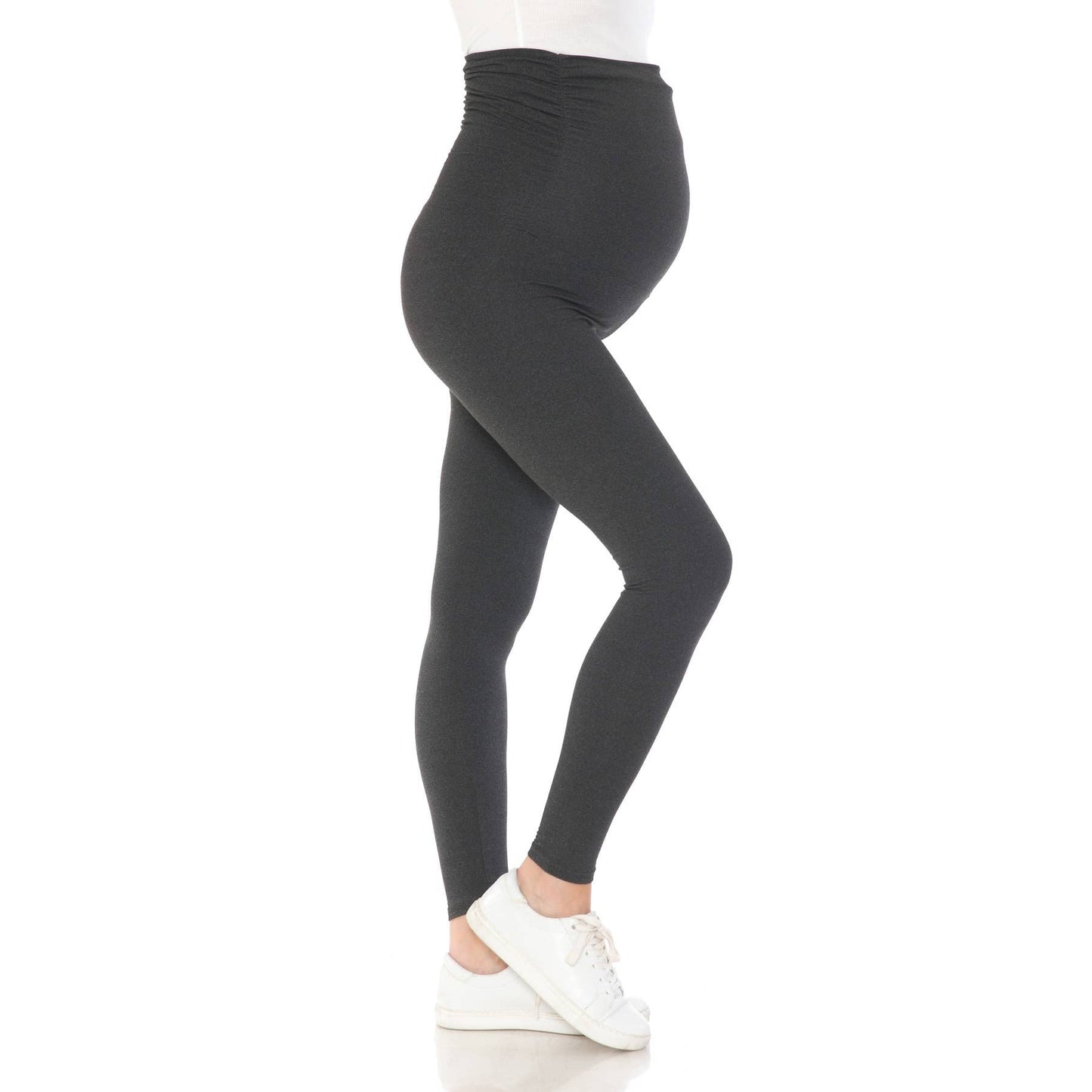 Buttery Soft Full Length Solid Maternity Leggings