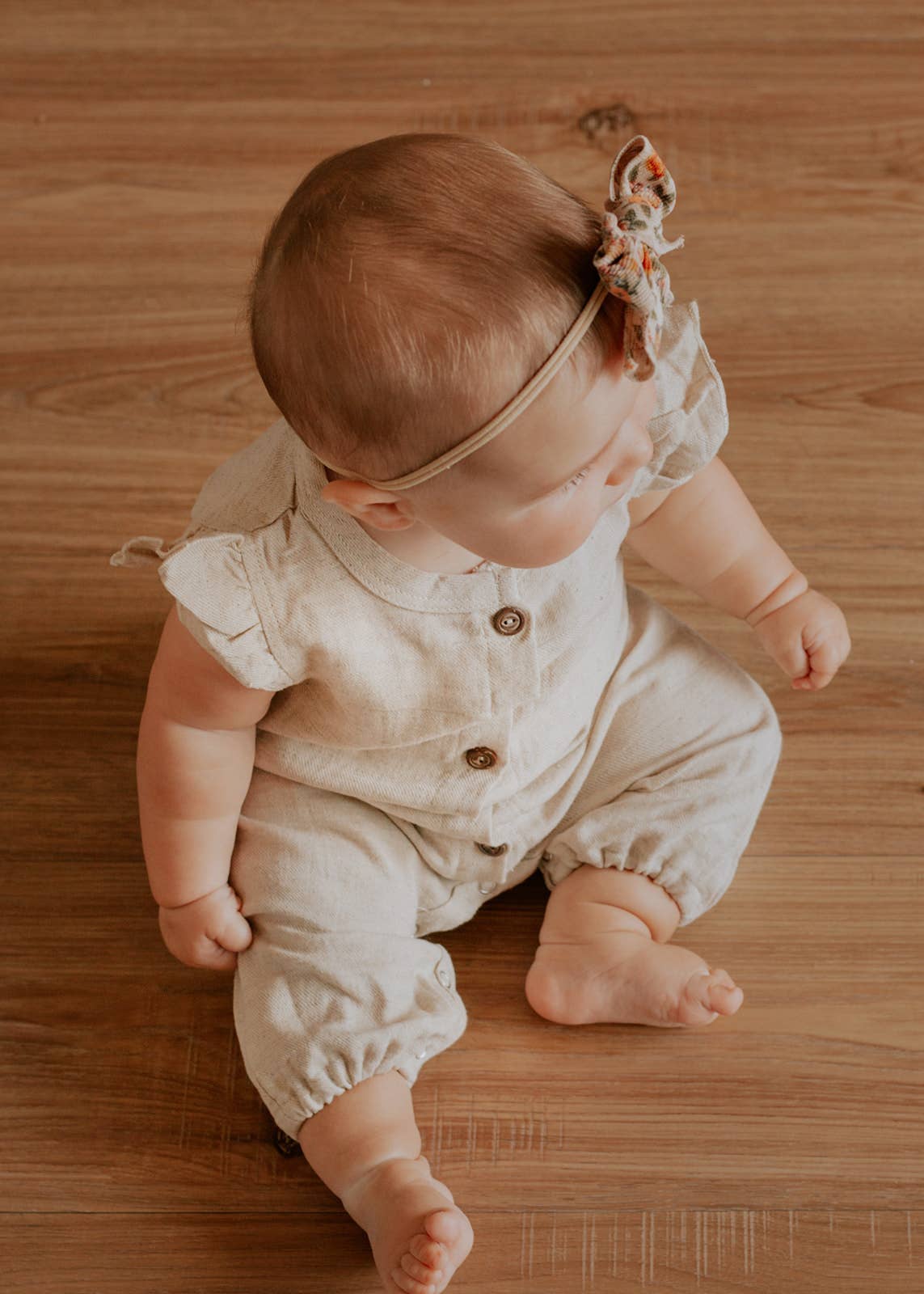 BabyGirl Jennifer ROMPER Jumpsuit Cotton Muslin or blend