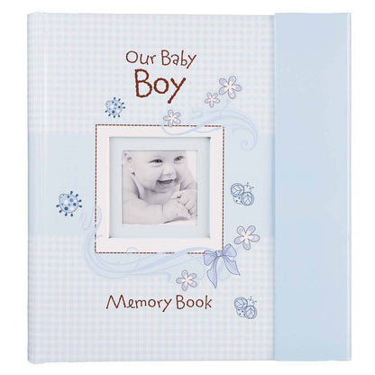 Memory Book Our Baby Boy Padded Hardcover