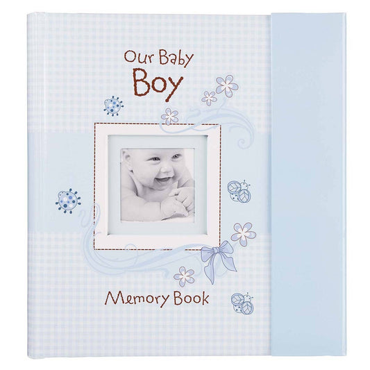 Memory Book Our Baby Boy Padded Hardcover