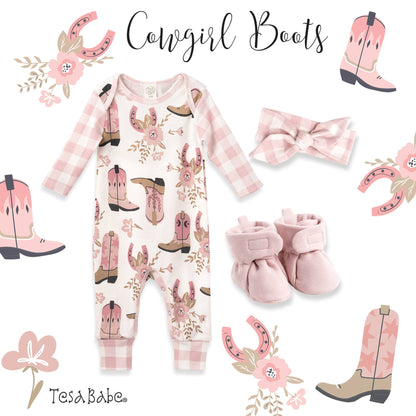 Cowgirl Boots Western Romper