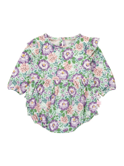 Alpine Floral Long Sleeve Bubble Romper