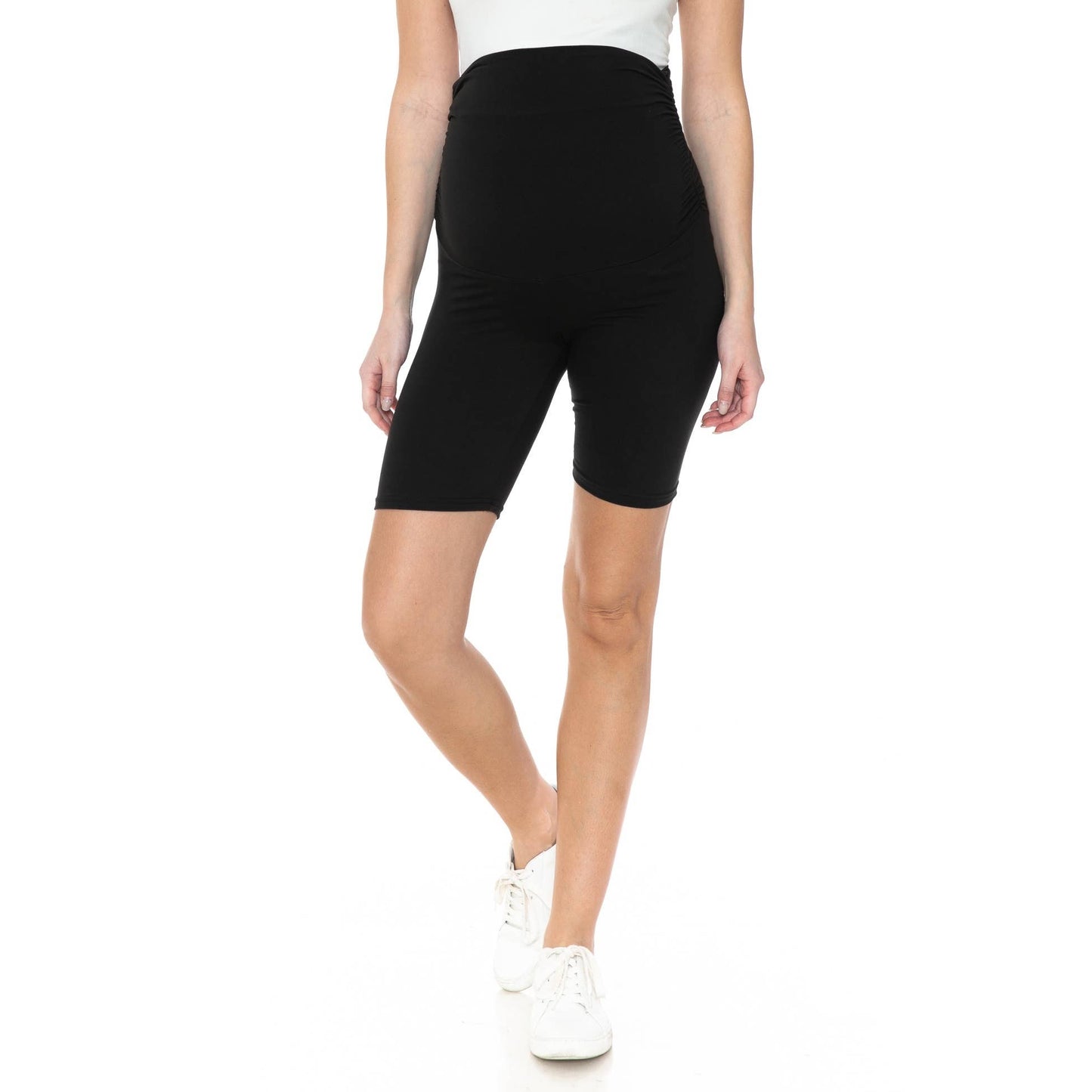 Buttery Soft Stretch Maternity Shorts