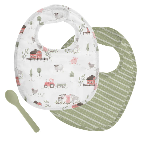 Muslin Bib Set