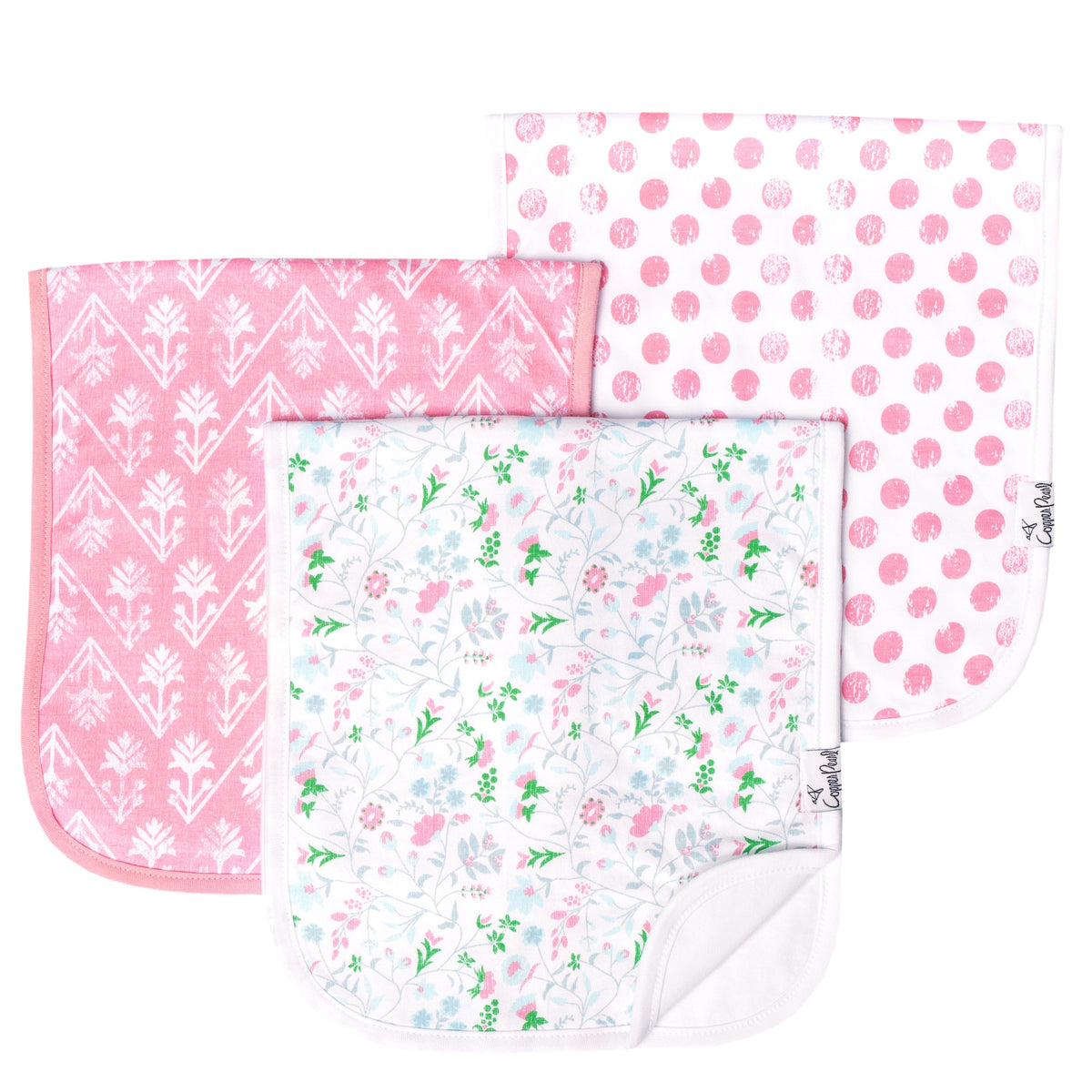 Premium Burp Cloths - Claire