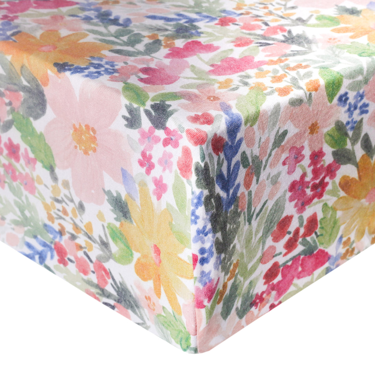 Fitted Crib Sheet - Lark