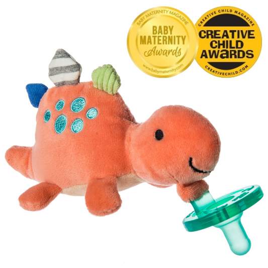 WubbaNub Pacifier Pebblesaurus