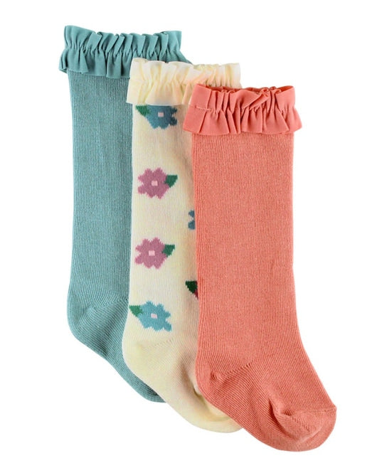 Girls 3-pack Knee High Socks