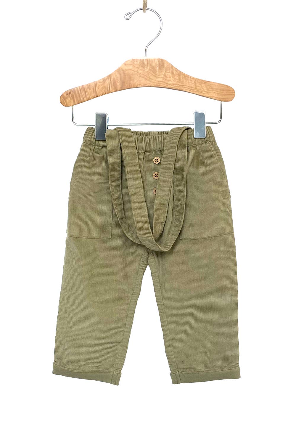 Corduroy Suspender Pant