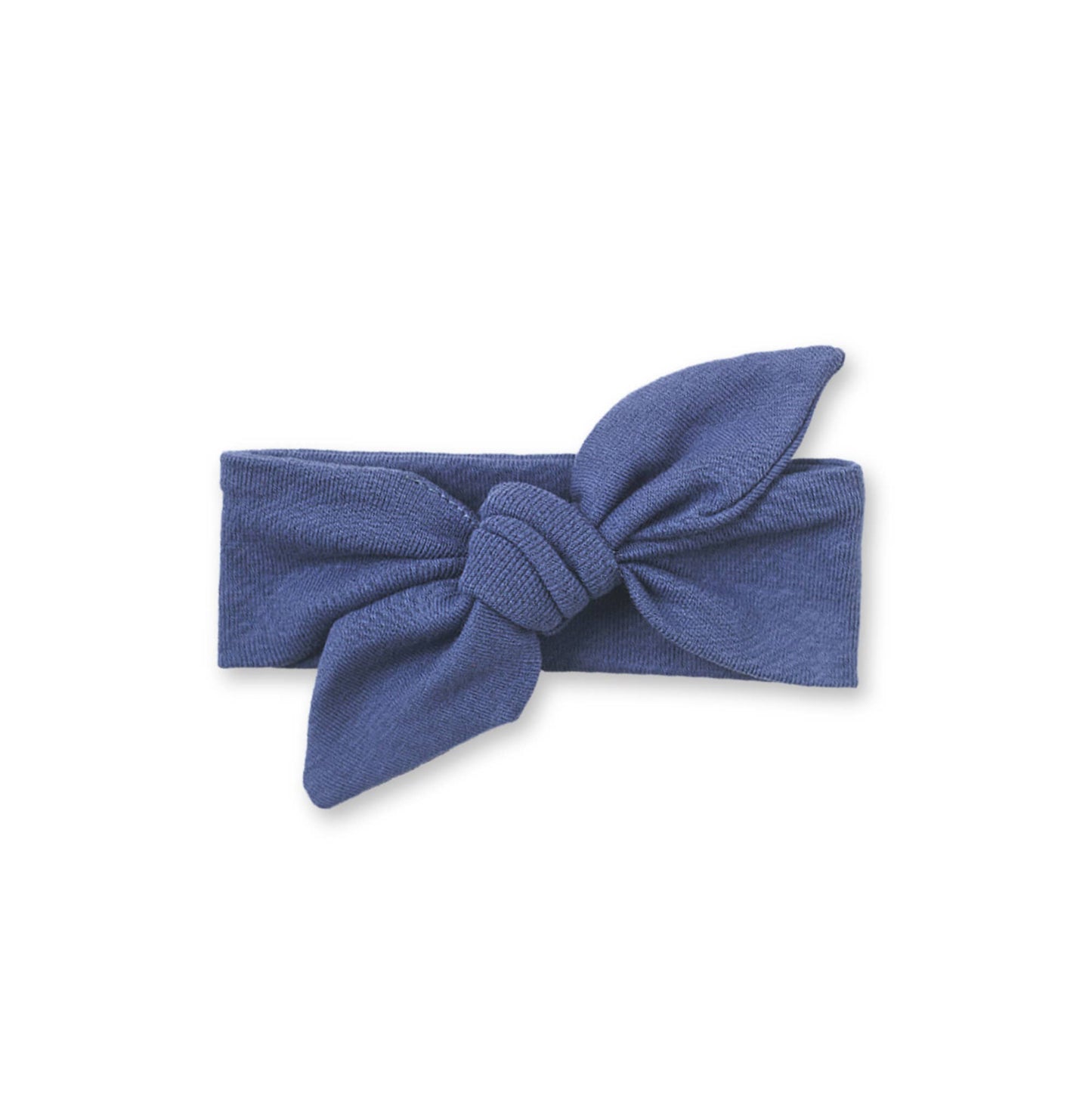 Baby Girl's Indigo Blue Cotton Headband