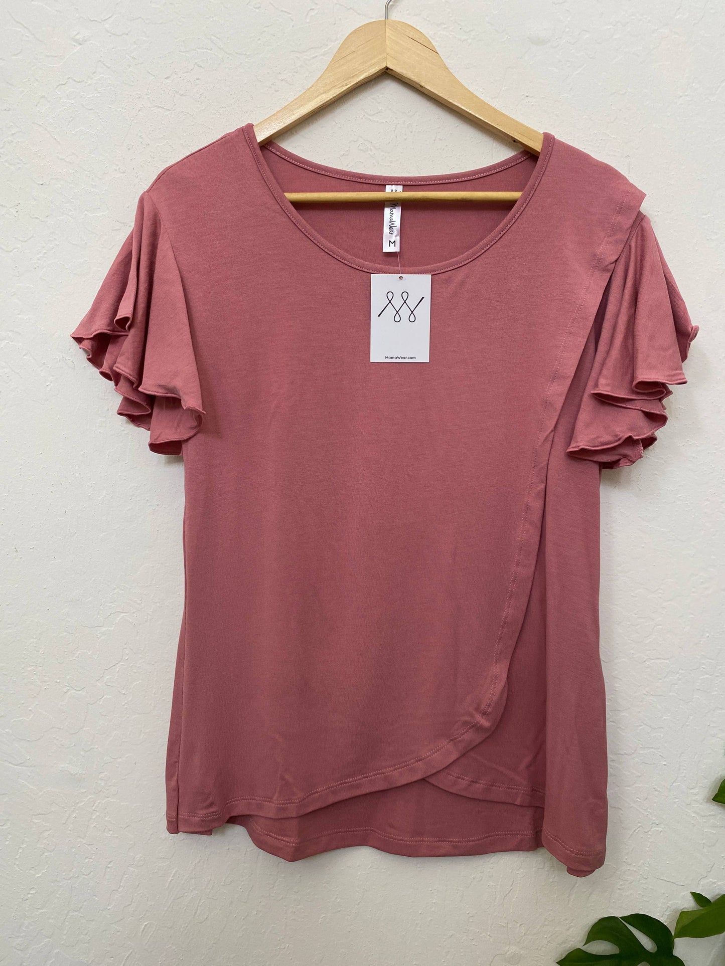 Flutter Sleeve Nursing Tee