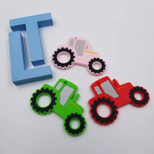 Silicone Tractor Teething Toy