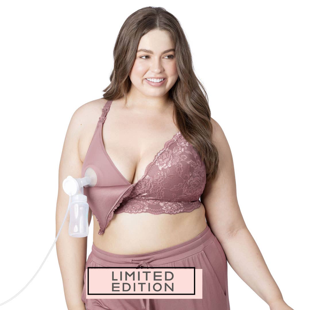 Limited Edition- Lace Minimalist Pumping and Nursing Bra