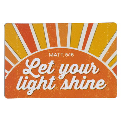 Let Your Light Shine Magnet -  Matthew 5:16