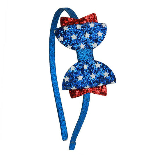 RWB Bow Headband