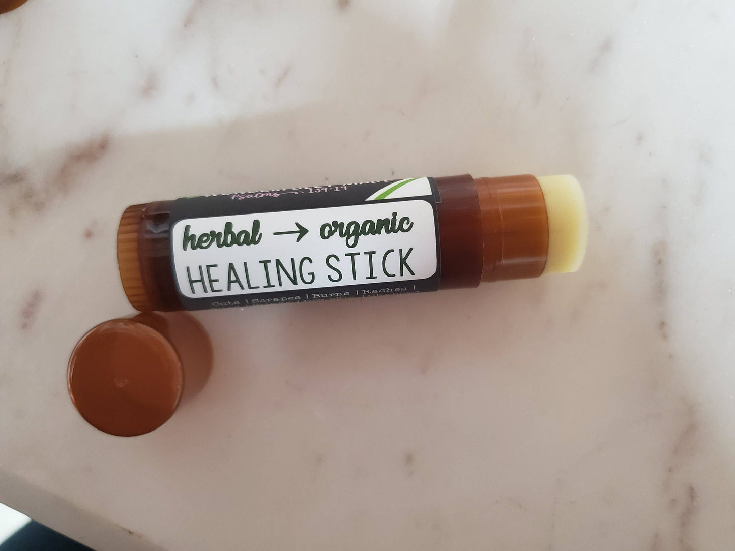 Herbal Healing Stick | Travel Size | Calendula Chickweed