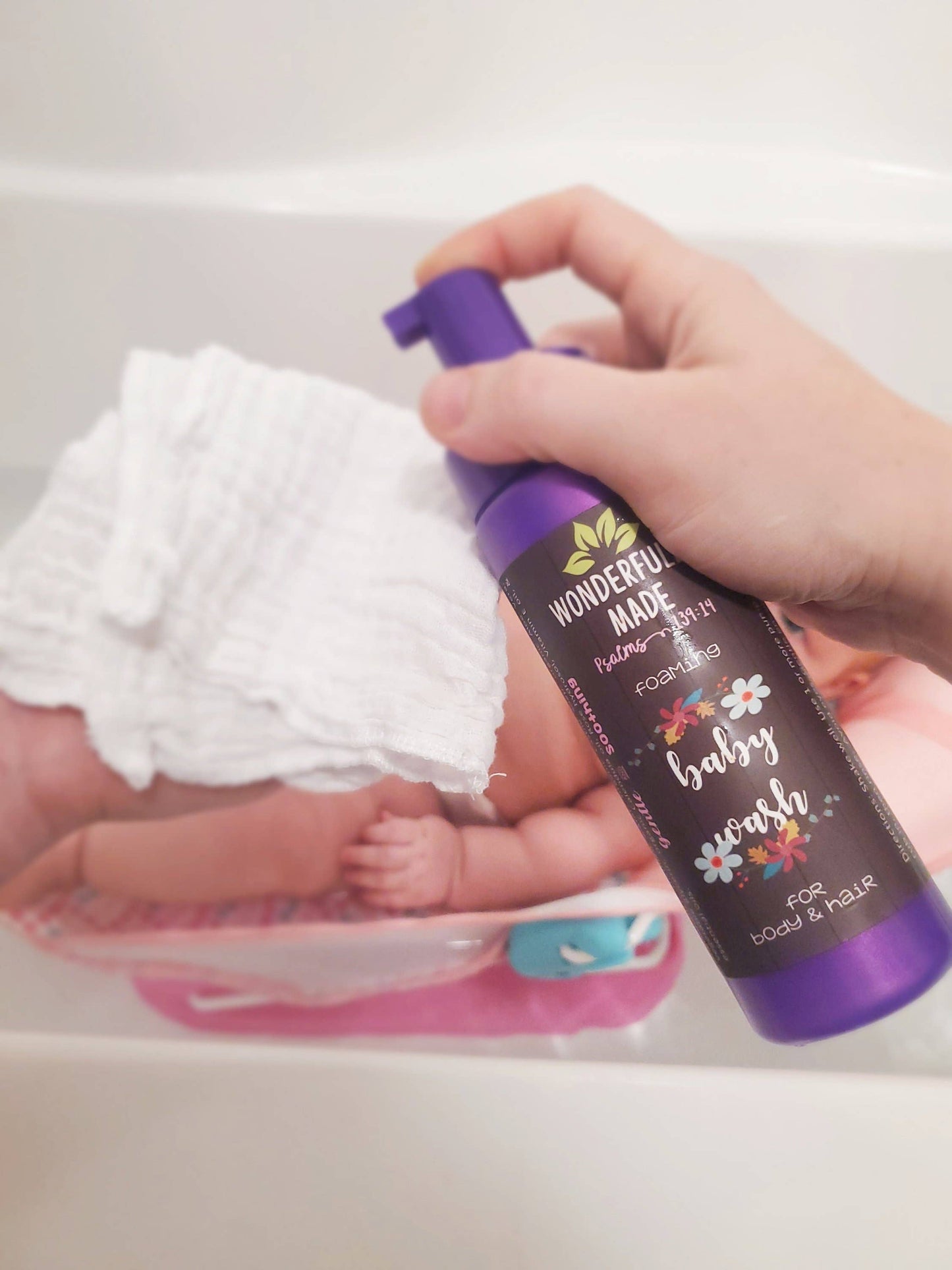 Baby Wash Organic Foaming | Safe for Newborn